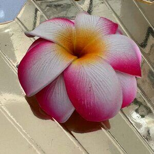 Pink Flower Hair Accessory